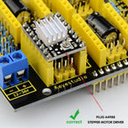 Keyestudio CNC Shield V2/V3/V4 Engraving Machine Kit For Arduino With UNO R3 Or Nano Board A4988/DRV8825 Driver Compatible GRBL