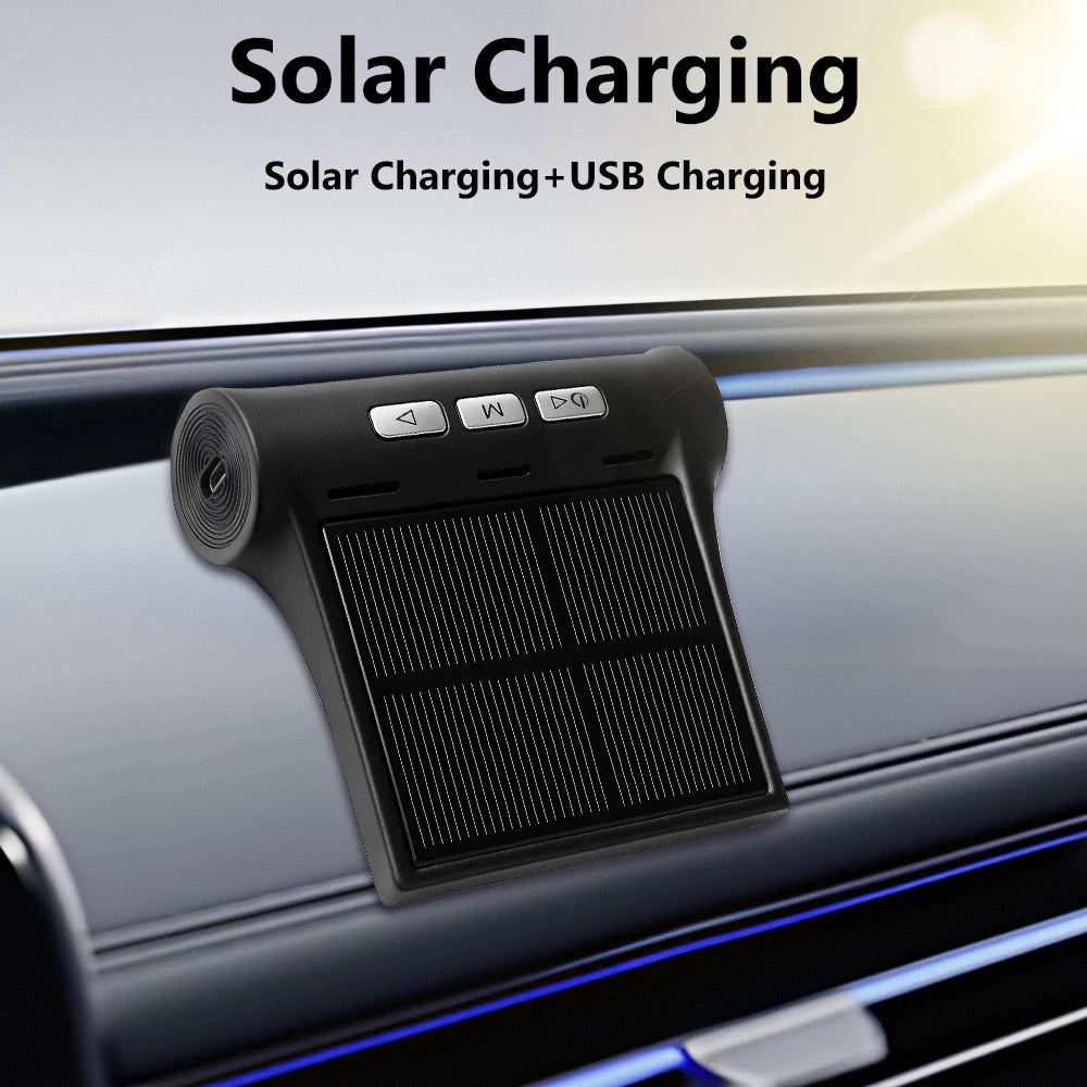 Digital LCD Display Universal Smart Car TPMS Tyre Pressure Monitoring System Auto Security Alarm Solar Charging