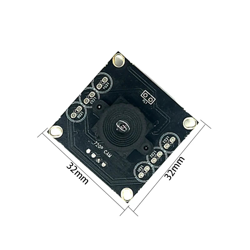 3-Pack OV9732 USB Camera 100° No Distortion 30FPS for Autodarts.io Dart Scoring System Raspberry Pi Mac Linux