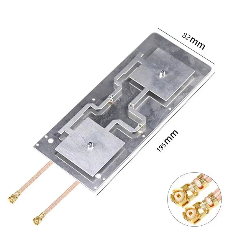 2.4G 5.8G WIFI Dual Band Wireless Router Module AP Bridge Amplifier Antenna High Gain 9-12dBi 2400-2500/5150-5850MHz