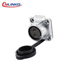 CNLINKO Industrial Waterproof IP68 2 Pin Automotive 20A AC DC Power Connector Outdoor Electrical Cable Connector LED Lighting
