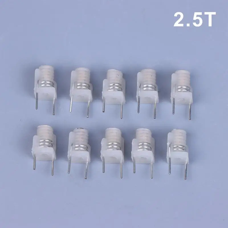 10 Piece Set, Flexible Molded Inductor Coils 7*7-1.5T 7*7-2.5T 7*7-3.5T MD0707, Ideal for Enhanced Inductance