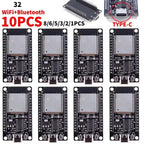 1-10pcs 32D Development Board WiFi+Bluetooth-compatible TYPE-C 30Pin Nodemcu Development Module