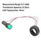 NJXSE Led Current Indicator 5A 20A 30A 50A 100A CT AC Signal Monitor Light Factory Price Current Transformer with Led Indicator