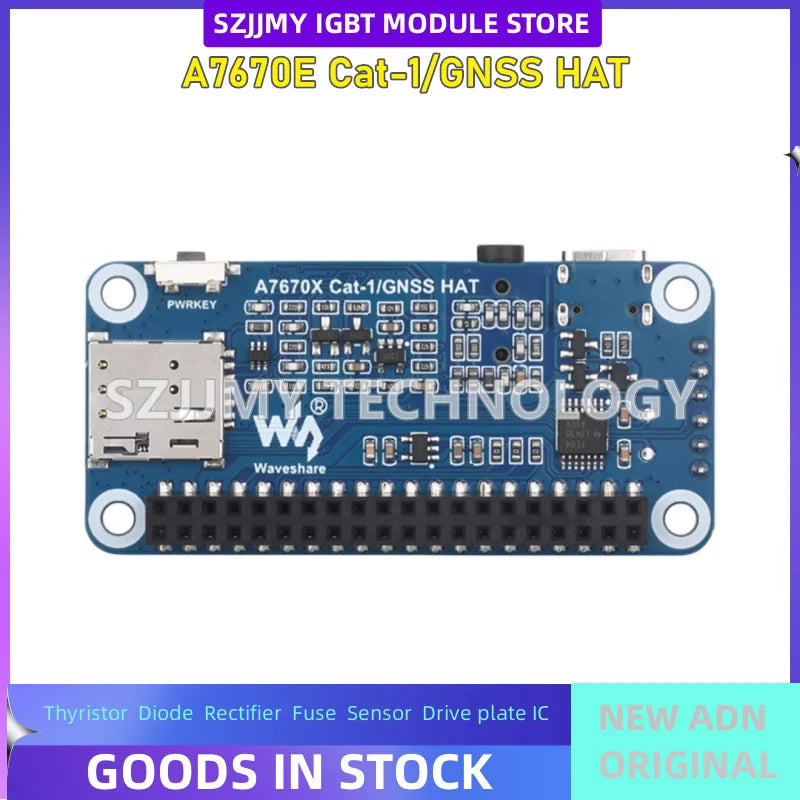 Raspberry Pi/NVIDIA SIM7600E module supports LTE Cat-1/3G/2G communication GNSS module