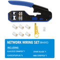 RJ45 Crimping Tools Pliers Network Cable Crimper Wire Stripper Cutter Ethernet Clip Tongs RJ45 RJ12 RJ11 Cat6 Cat5e Cat5