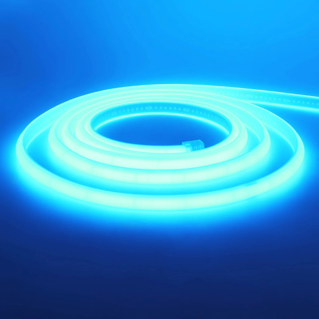 220V COB Strip White /Red /Ice Blue /Pink /Yellow /Purple Waterproof Home Decor Outdoor Lamp Flexible LED Neon Ribbon Light