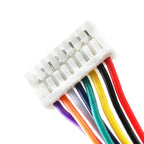 10pcs GH1.25 15/30/50/100cm Single/Double Side Terminal Crimped with Lock JSTA1257 2P-12P 1571# 28AWG Electronic Wire Cable