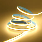 5mm 8mm PCB COB LED Light Strip Free Cut 12V 24V With 2PIN Wire DC Plug 400LEDs/m 3000k 4000k 6000k Flex Lamp 0.5m 1m 5m 10m 20m
