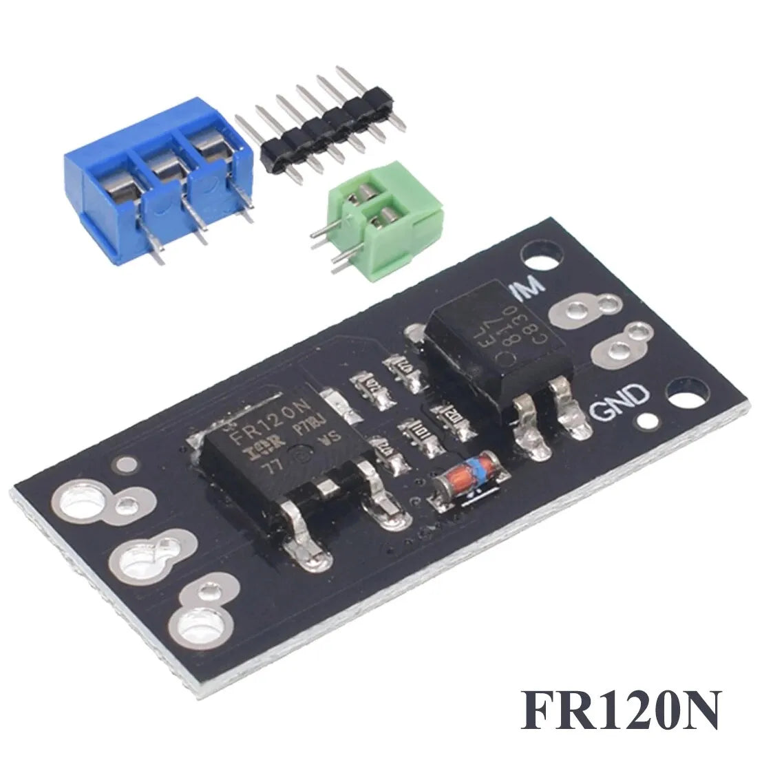1/4PCS FR120N LR7843 AOD4184 D4184 Isolated MOS Tube FET Module Replacement Relay 100V 9.4A 30V 161A 40V 50A Board