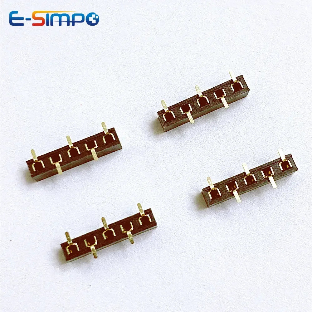 20pcs 2.54mm SMD Stackable 1x2/3/4/5P 6P 7P 8P 10P 20P-40P Short Low Profile PH3.5 Single Row Rohs SMT Female Header Connector