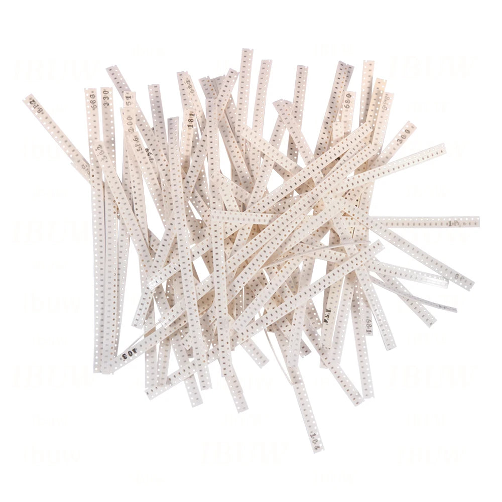 2500pcs 0402 0603 0805 SMD Ceramic Capacitor Assorted Kit 50Values 1pF - 10uF 100PF 10NF 100NF 0.47UF 1UF Chip Capacitance Set