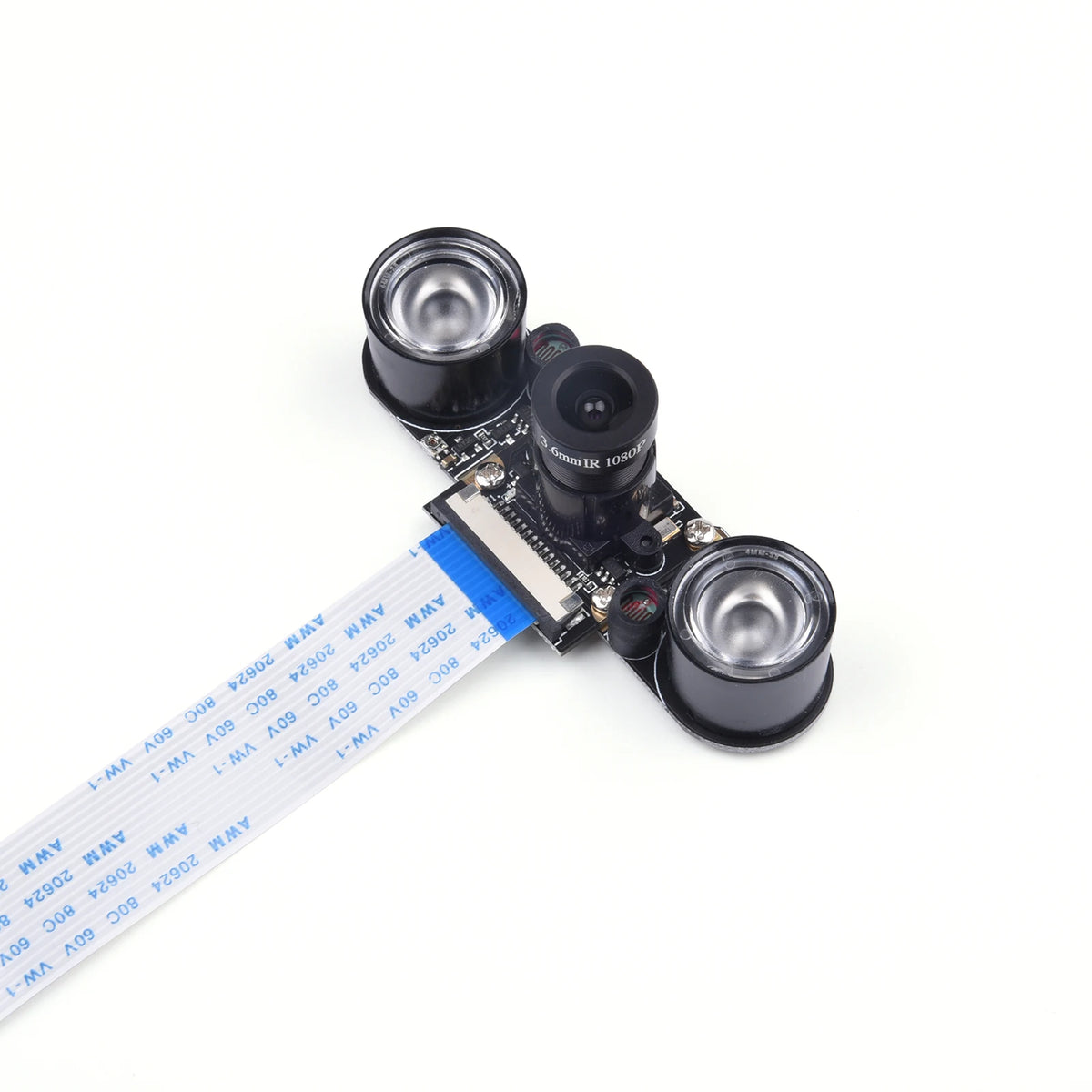 Raspberry Pi 4B Camera Module Night Vision 5MP Webcam With Infrared IR Sensor LED Light For Raspberry Pi 4B/3B+/3B