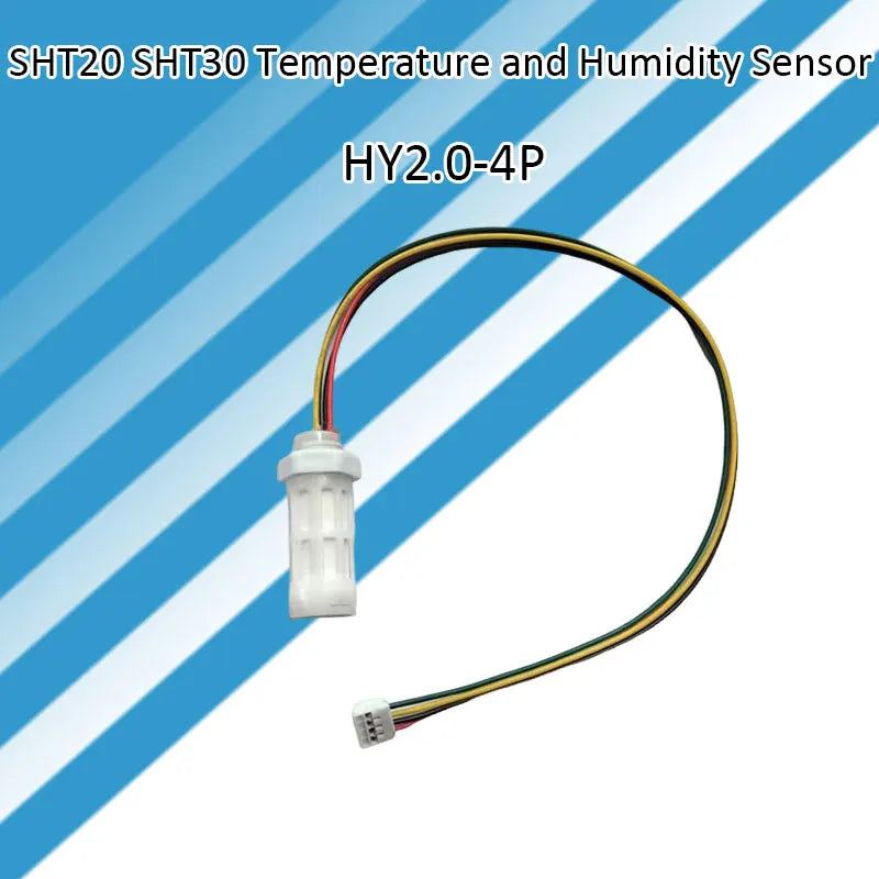 SHT20 SHT30 Temperature and Humidity Sensor HY2.0-4P Interface IIC Digital Signal Output Cable Length 30cm