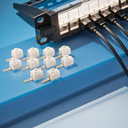 10pcs 25 Mm² Terminal Blocks Circuit Breaker Link For Busbar Circuit Breaker Distribution Box Connector Electrical Wire Connect