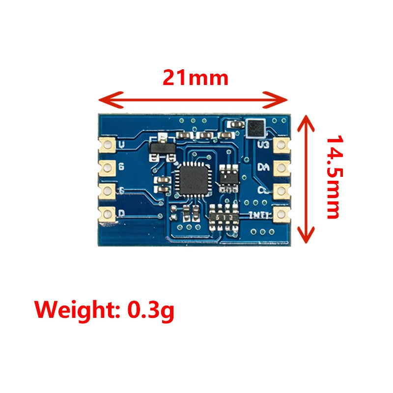 ZY MPU9250 9-Axis IMU Sensor Module Accelerometer Gyroscope Magnetometer I2C Digital Attitude Sensor For Arduino