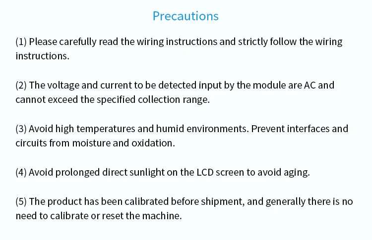High Precision Isolated Dual Display DC Voltmeter Ammeter Panel Meter, uA Level Detection Threshold Alarm, RS485 Modbus RTU LED