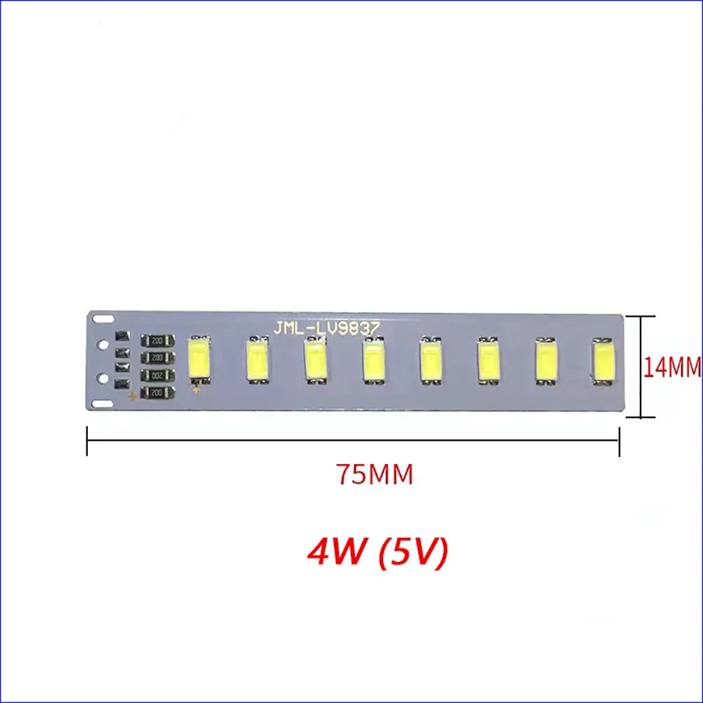 1PCS DC3V-5V Dimmable 5730 SMD LED Lamp 1W 2W 3W 4W 5W 10W LED Light Beads White Warm White With Light Adjust Switch.