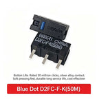 2Pcs/10Pcs Mouse Micro Switch D2FC F 7N D2FC-F-7N(10M)/(OF) D2FC-F-7N(20M)/(OF) D2FC-F-K 50M Microswitch for Mouse for Omron