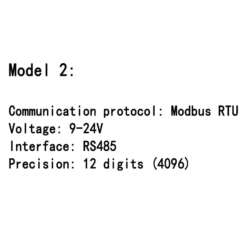 RS485 Absolute Encoder Single-turn Speed Measurement Modbus Protocol Can Be Directly Connected To PLC Microcontroller