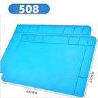 Repair Pad ESD Insulation Soldering Mat Heat Resistant Soldering Station Silicon Work Pad Phone Repair Tool Kit Desk Platform