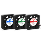5010/4020/4010/3010 5V/12V/24V Cooling Turbo Fan Brushless 2Pin For 3D Printer Extruder DC Cooler Blower Part Plastic Fans