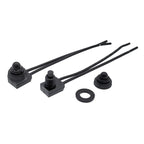 2Pcs IP67 Waterproof Push Button NC NO On-Off Switch KP107S Auto-Lock ZE-107S Self-Locking Switchs Press Type
