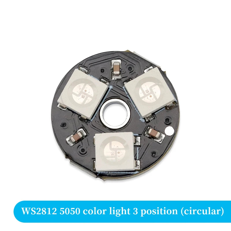 5V 1Bit 3 4Bit 7 8Bit 9 12Bit 16Bit 24Bit 32Bit 64 Bits WS2812 5050 RGB LED Ring Lamp Light + Integrated Drivers For Arduino Diy