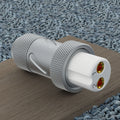 Monosaudio GX16 GX12 2Pin Female Socket Plug Wire Panel Connector with Plastic Cap Connector 5A 125V L88-93 Circular Aviation