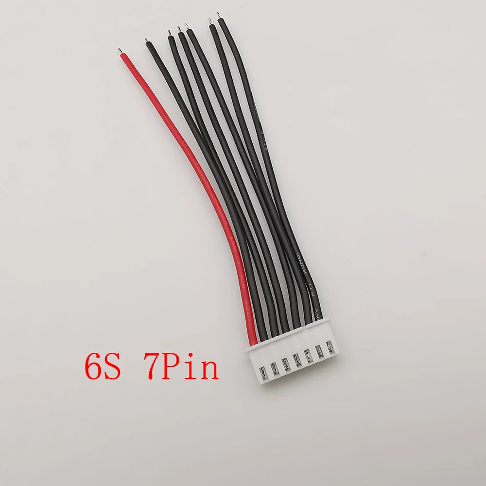 22AWG Lipo Battery Balance Charger Cable Plug JST XH 2.54 1S 2S 3S 4S 5S 6S 7S Connector for LiPo Battery Balance Charging Wire
