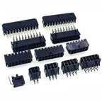 Molex 3.0mm Plug-in Needle Holder Bent Needle Connector Looper 2*1/2/3/4/5/6/7/8/9/10/11/12P MX3.0mm Double Row Curved Connector