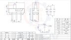 MSS22D18  Miniature SMD DIP Slide Switch 2P2T 6Pin Handle high 2MM for DIY Electronic Accessories