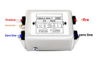 Single Phase AC Power EMI Filter CW4L2-10A-T/S CW4L2-20A-T/S for CO2 Laser Engraving Machine T/S Series 115V/250V 20A 50/60HZ