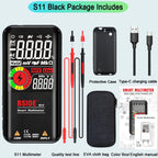 BSIDE Digital Multimeter Smart Electrician Tester USB Charge T-RMS DC AC Voltage Capacitance Ohm Hz NCV Professional Multitester