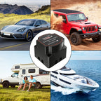 Relay VSR for Camper Charge 2 Battery Bank Car Smart Battery Isolator Voltage Sensitive Split Charge Auto Parts 12V 140A