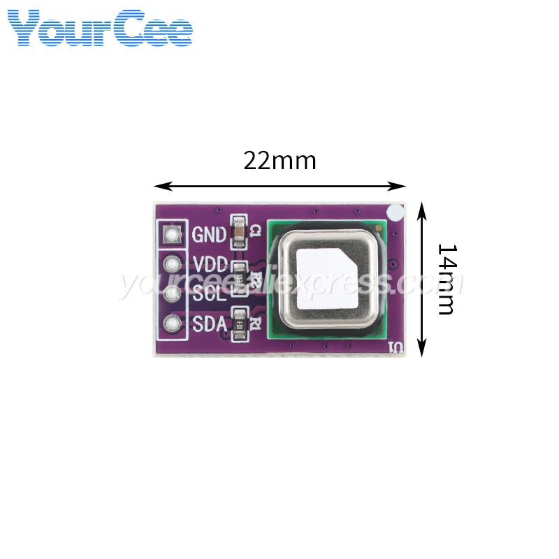 10pcs/1pc SCD40 SCD41 Gas Air Sensor Detect CO2 Carbon Dioxide Temperature and Humidity Two-in-one Module I2C II2 Communication