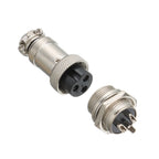 Accessories Mount Panel Aviation Plug M16 Male / Female  Cable Connector GX16