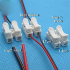 20/50Pcs No Solding Quick 3P 2P Cable Wire Connector No Screw Terminal Block Spring Clamp
