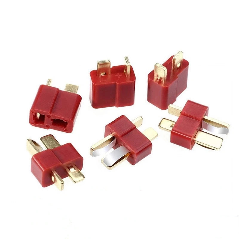 10PCS T-Type Plug Docking Socket T-Type Power Connector Male Female Connector Aircraft Model Cable