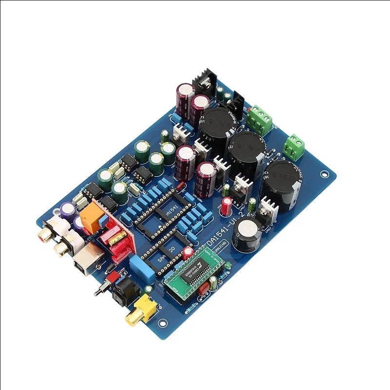 Assembled HiFi CS8412+ NE5534 TDA1541 USB DAC Optical Fiber Coaxial Decode Board