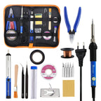 Sumsour Electric Soldering Iron 60W 220V / 110V Adjustable Temperature Welding Rework Solder Repair Tools Kit