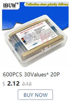 150PCS 300PCS 1/4W 1/2W 1W 2W 3W Resistance 1% Metal Film Resistor Assortment Kit Set 30Kinds Each 5/10PCS 1~750 1K~820K Ohm