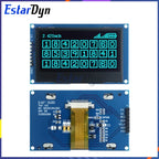 SSD1309 2.42 inch OLED Display 128x64 HD SPI/I2C Interface 7Pin for UNO R3, 3.3V/5V