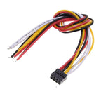 5PCS DuPont 2.0mm Terminal Connecting Line 4p-16p Single Ended Electronic Wire 10cm/20cm 26awg Double Row Rubber Shell