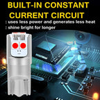 2PCS T10 W5W Super Bright High Quality LED Parking Lights Car Dome Reading Lamps WY5W Auto Turn Side Bulbs Warm White Red Yellow