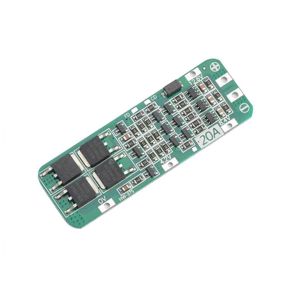 1-10Pcs 3S 20A Li-ion Lithium Battery 18650 Charger Protection Board PCB BMS 11.1V 12V 12.6V Cell Charging Protecting Module