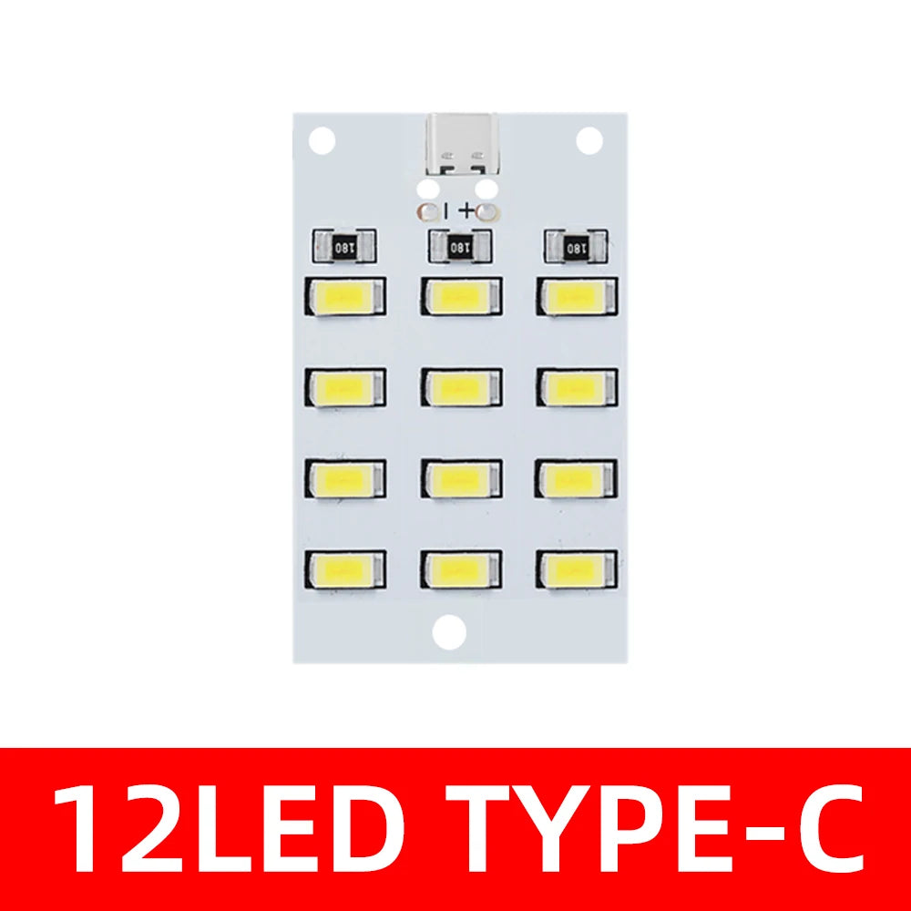 5730 smd 5V 430mA~470mA White Mirco Usb 5730 LED lighting panel USB mobile light Emergency light night light