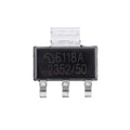 20PCS ME6118A 3.3V 5V SOT-223 ME6118A33B3G ME6118A50B3G 3V3 6118A ME6118 1A Adjustable Voltage High Speed LDO Regulators SMD IC