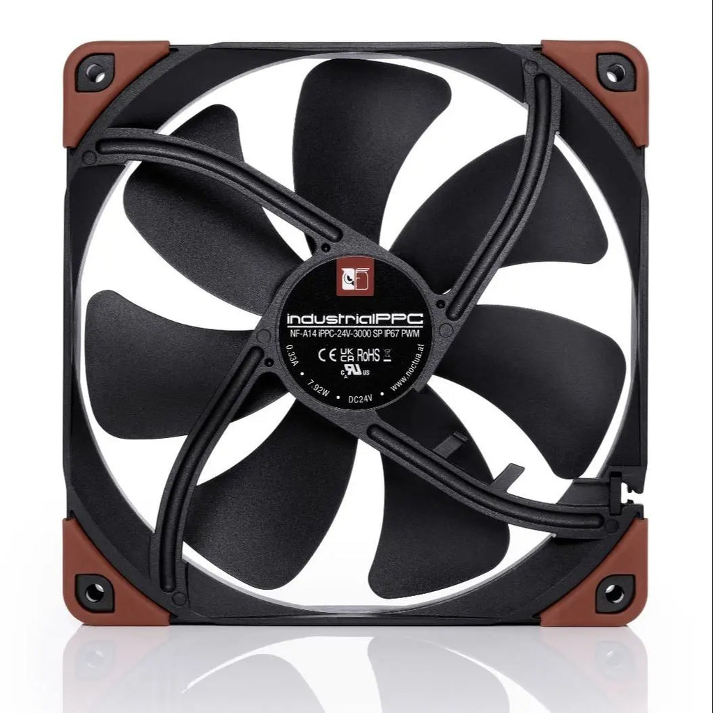 Noctua NF-A14 industrialPPC 2000RPM/3000RPM IP67 140mm Case Fan 12V/24V PWM CPU Cooling Fan Computer Case Industrial Equipment
