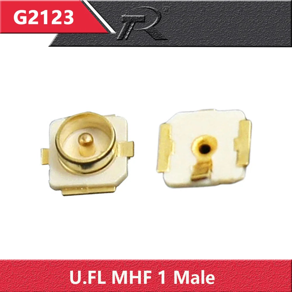 100PCS/LOT u.FL MHF3, MHF4 Male Plug PCB Soldering Connector for For RG178 / RF1.37 / RF1.13 / RF0.81 Cable